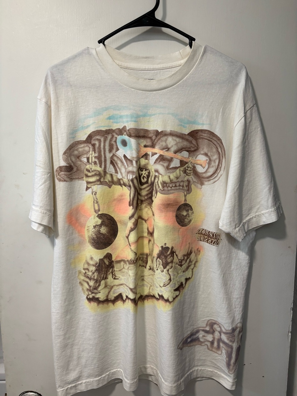 Travis Scott Utopia Circus Maximus Tour 2023 Skitzo T-Shirt Men’s Concert Tee L